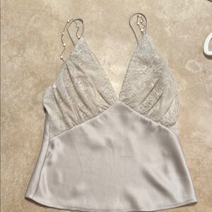 Song of Style Amal Cami Top in Pale Champagne